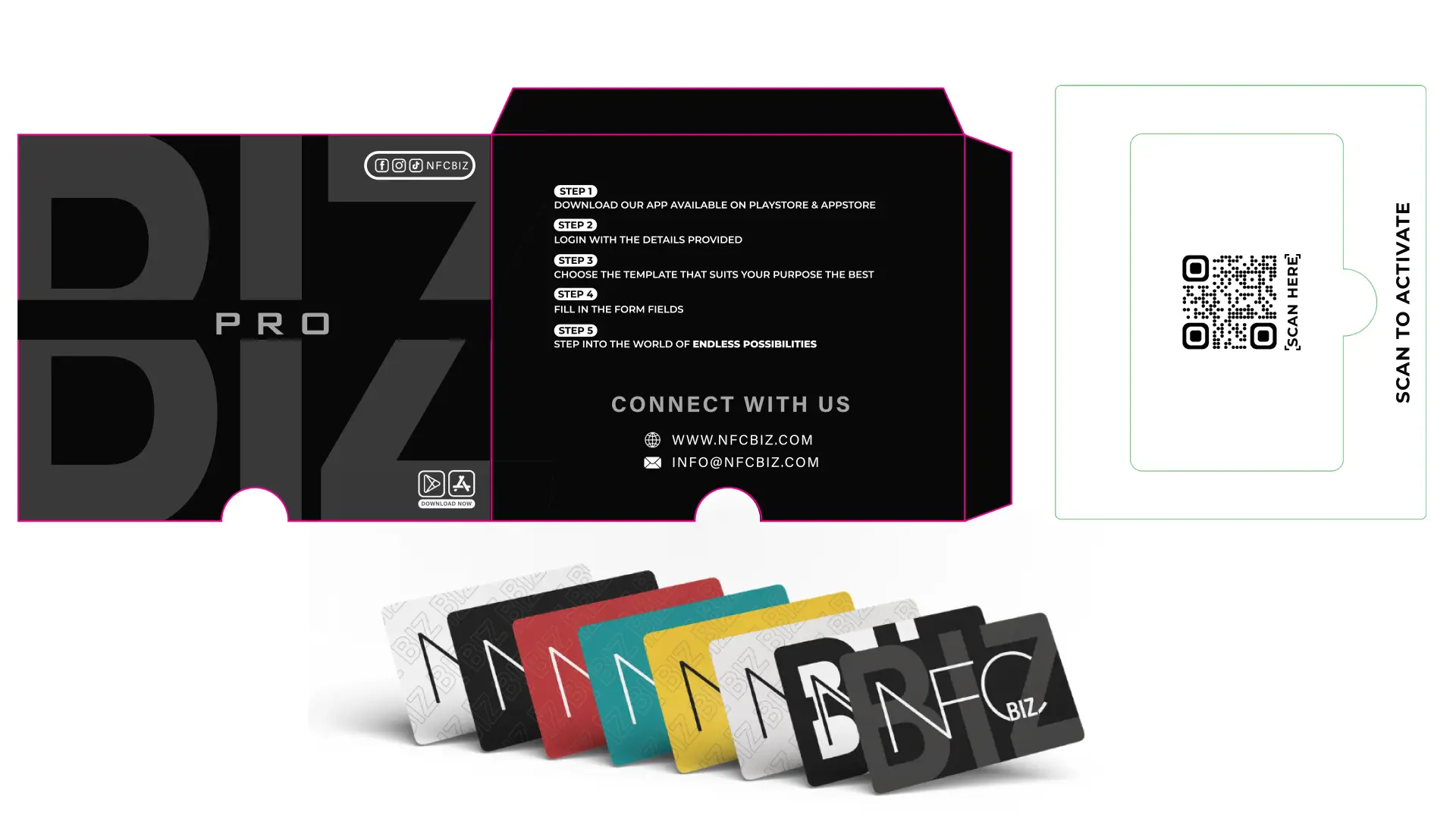 NFC Biz Packaging Design