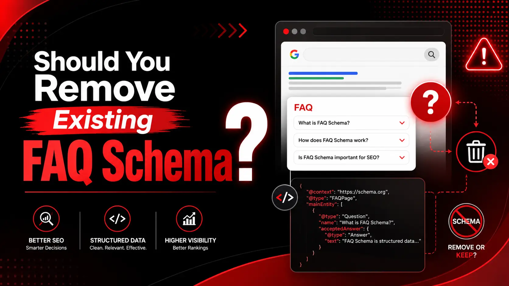 Should You Remove Existing FAQ Schema