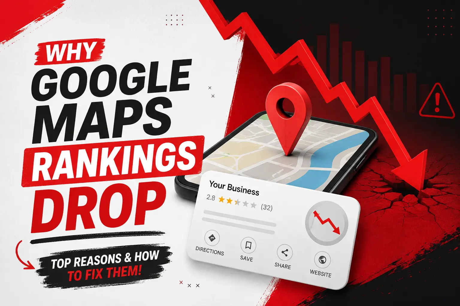 Why Google Maps Rankings Drop